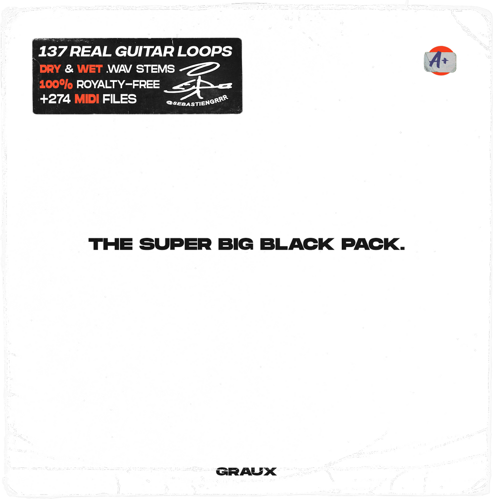 The super big black store pack guitar loops